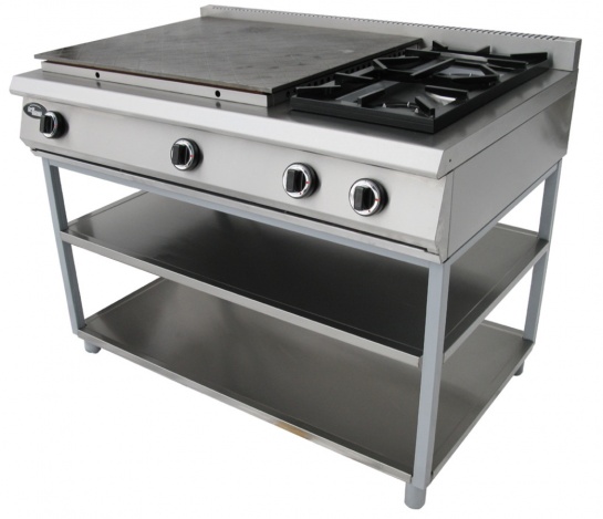 Плита газовая Grill Master Ф6ЖТЛСПГ(п) (2+2) 13020п/50020