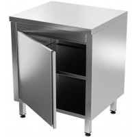 Стол производственный с дверьми ТММ ТМ-1/700/700 без мойки