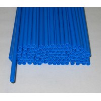 Палочки пластиковые для сахарной ваты Россия длина 370 мм, диаметр 6 мм, синие, 100шт