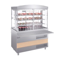Прилавок-витрина холодильный Atesy Ривьера-ХВ-1200-02