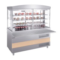Прилавок-витрина холодильный Atesy Ривьера-ХВ-1500-02