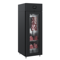 Шкаф для созревания мяса Polair CS107-Meat black Тип 1 (дверь стекло)
