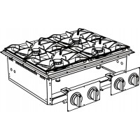 Плита газовая Apach SLDIG7RG8