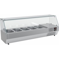 Витрина для ингредиентов Carboma A30 SM 1,2-G (VT2v-G) GN1/4