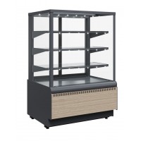 Витрина кондитерская Carboma KC70 VV 0,9-1 STANDARD Паттерн (0106 Седой дуб)