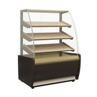 Витрина хлебная Carboma K70 N 1,3-1 LIGHT Bread 0013-0430 (со стеклом)