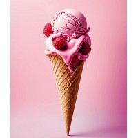Сухая смесь для мягкого мороженого Vita Ice 511259, Малина с витаминами, ПРЕМИУМ