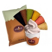 Сухая смесь для мягкого мороженого Vita Ice 513013, Крем-брюле (карамель), ЛАЙТ