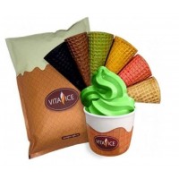 Сухая смесь для мягкого мороженого Vita Ice 513026, Киви с витамином С, ЛАЙТ