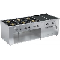 Плита газовая Вулкан-Heidebrenner ПРГ-IIA-10-2 ДШ Maxi 82571