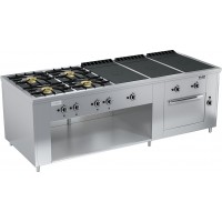 Плита газовая Вулкан-Heidebrenner ПРГ-IIA-10-3 ДШ Maxi 82541