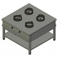 Плита газовая Вулкан-Heidebrenner KSW 04 8791