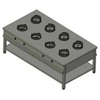 Плита газовая Вулкан-Heidebrenner KSW 08 8795