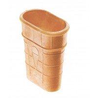 Вафельный стаканчик Колибри Плоский