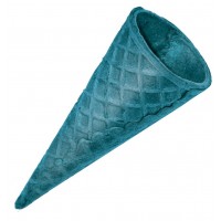 Вафельный рожок Колибри Стандарт 110 синий с ровным краем