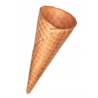 Вафельный рожок Колибри Стандарт 125 с ровным краем