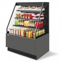 Витрина кондитерская Chilz Vete II kub OF 130, Антрацит/Серый матовый