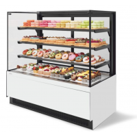 Витрина кондитерская Chilz Vete II kub 90, Белый глянец