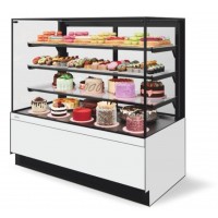 Витрина кондитерская Chilz Vete II kub lux 90, Белый глянец