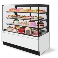 Витрина кондитерская Chilz Vete II kub lux 130, Белый глянец