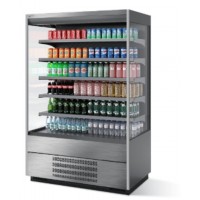 Горка холодильная Chilz Berg 125, Шлифованная нержавейка