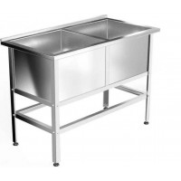 Ванна моечная GPsteel ВМБ-2 1240/630/850-с