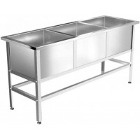 Ванна моечная GPsteel ВМ-3 1850/630/850-с