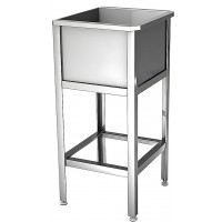 Ванна моечная GPsteel ВМ-1 630/630/850-с