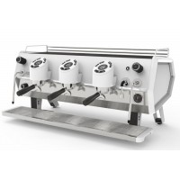 Кофемашина Sanremo D8 3 высокие гр.Total White, Подсветка+Cold Touch