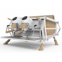 Кофемашина Sanremo Cafe Racer 2 гр. 220В white and wood