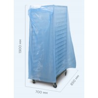 Покрытие для тележки-шпильки Haccper Keepsa 121900-20-01, 850x700x1900мм, 50шт