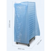 Покрытие для тележки-шпильки Haccper Keepsa 122100-15 ПФ, 850х700х2100мм, 40шт