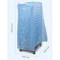 Покрытие для тележки-шпильки Haccper Keepsa 121900-15 ПФ, 850х700х1900мм, 50шт