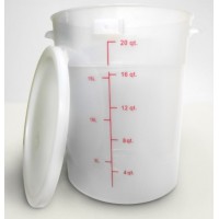 Контейнер пищевой Haccper 868808, с крышкой, 20л