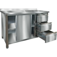 Стол производственный купе Итерма 430 СБ-271/1206 Купе, 4 ящика