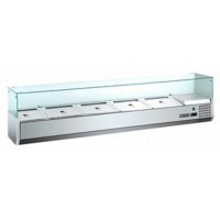 Витрина для ингредиентов Tatra TVR1600-7GN1/4