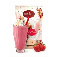 Сухая смесь для молочных коктейлей Vita Ice 511203, Vita Shake, Клубника