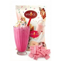 Сухая смесь для молочных коктейлей Vita Ice 511184, Vita Shake, Бабл гам розовый