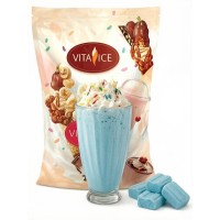 Сухая смесь для молочных коктейлей Vita Ice 511185, Vita Shake, Бабл гам синий