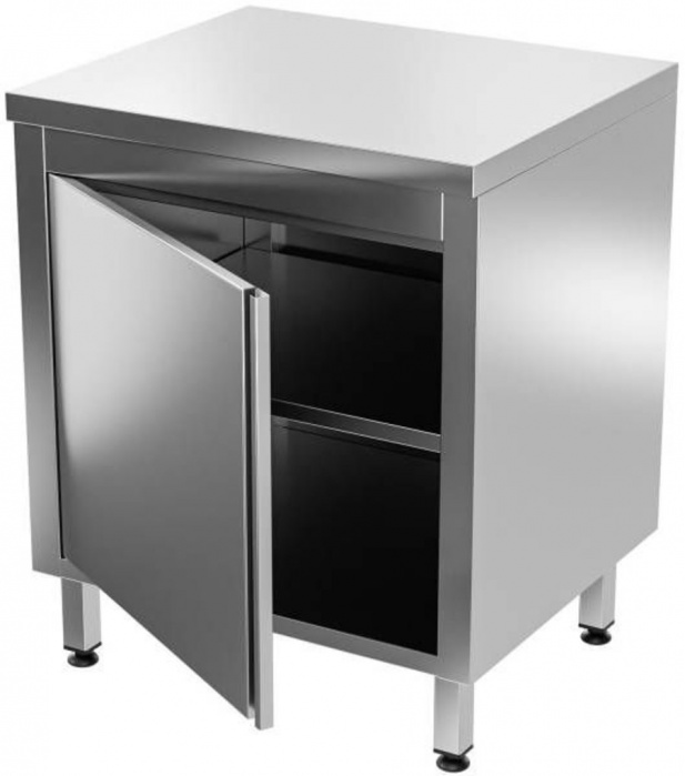 Стол производственный с дверьми ТММ ТМ-1/600/600 без мойки