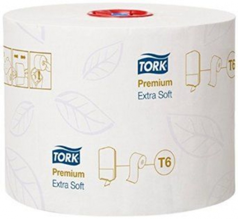 Туалетная бумага Tork 127510, миди-рулон ультрамягкая