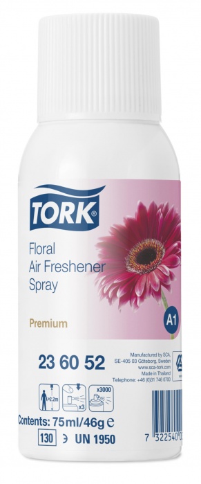 Освежитель воздуха Tork 236052, аэрозоль, цветочный