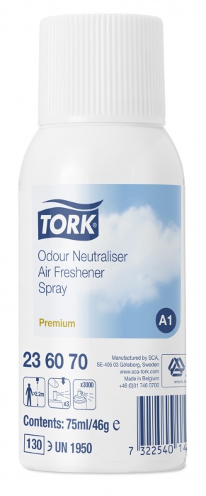 Освежитель воздуха Tork 236070, аэрозоль, нейтрализатор запахов
