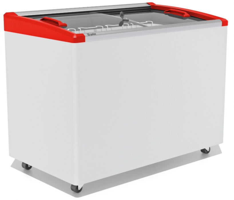Ларь морозильный Frostor Gellar FG 350 E красный