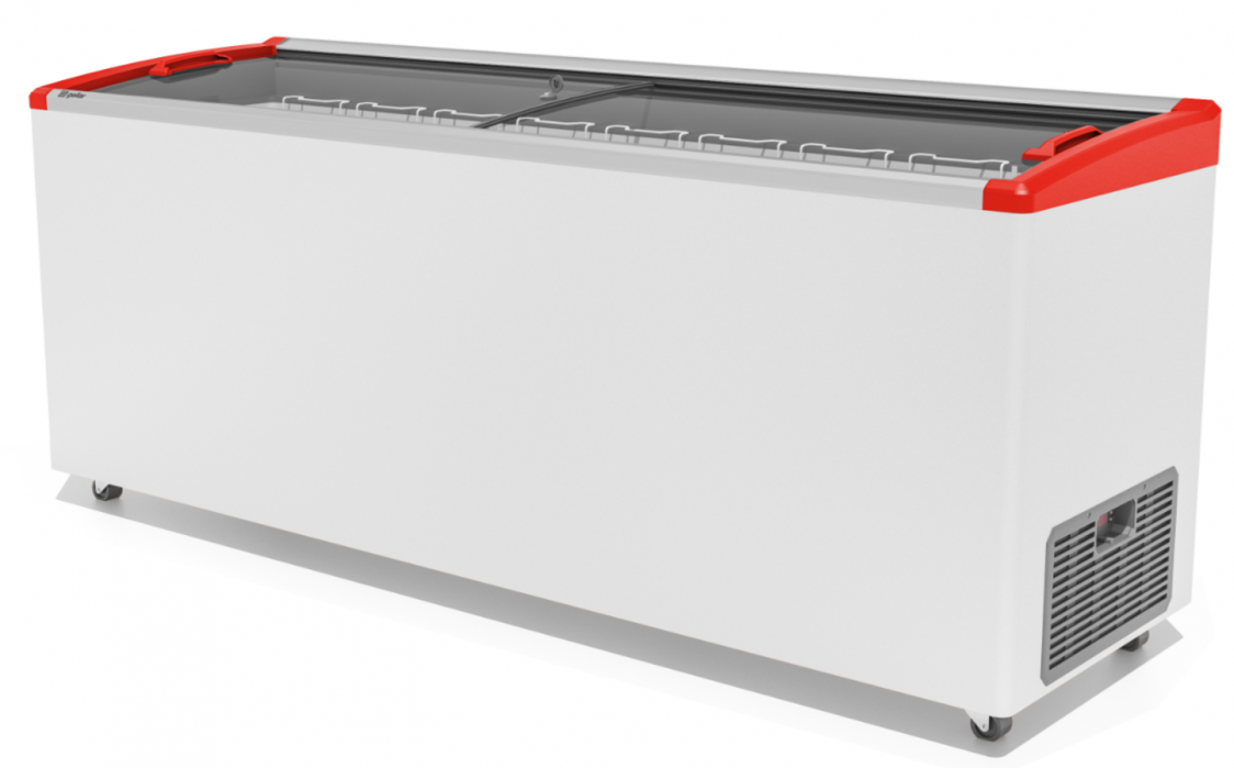 Ларь морозильный Frostor Gellar FG 700 E красный