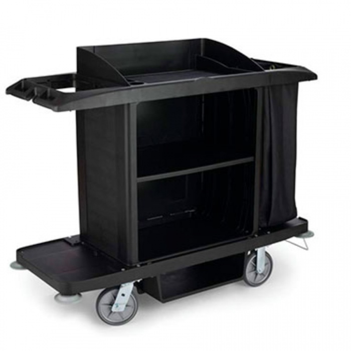 Тележка гостиничная Rubbermaid FG618900BLA