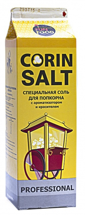 Солёная пищевая смесь для поп-корна FunFoodCorp Corin Salt 13кг