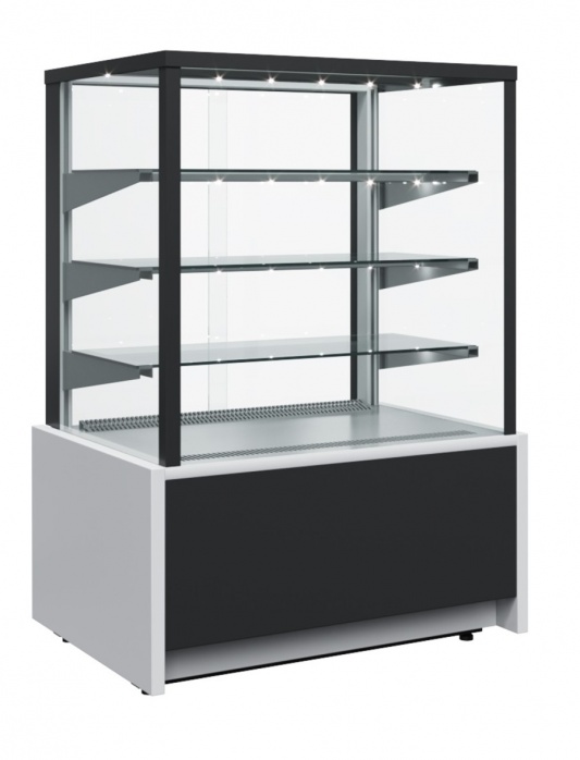 Витрина для шоколада Carboma KC70 VH 0,9-1 LIGHT 9006-9005 ВХСв-0,9д Сube ТЕХНО