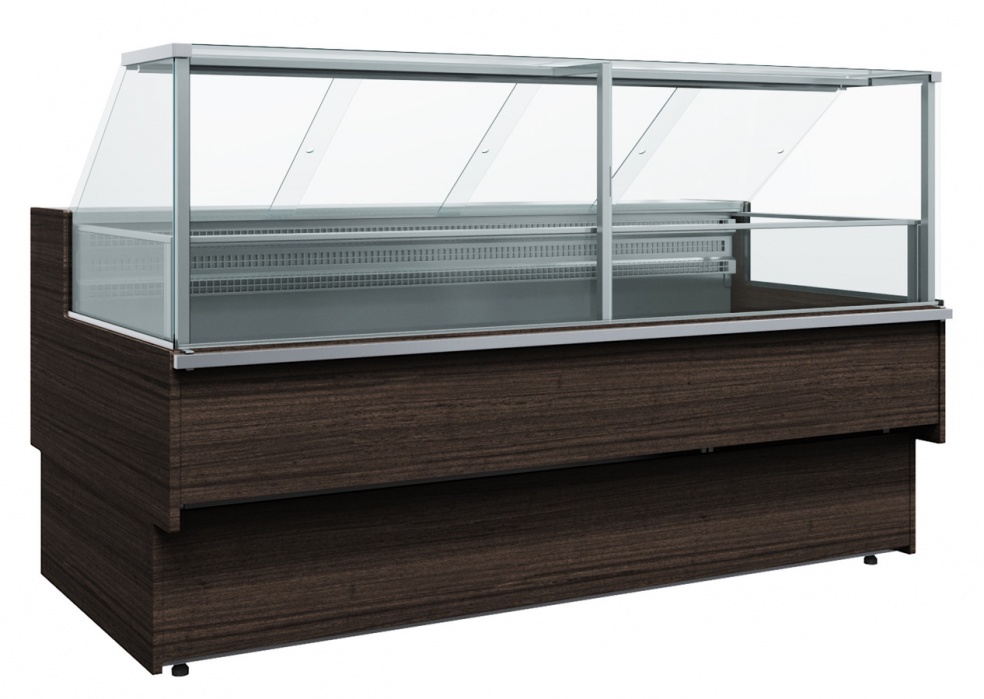 Витрина морозильная Carboma GC110 SL 2,0-1(ВХСн-2,0)(1005 венге)