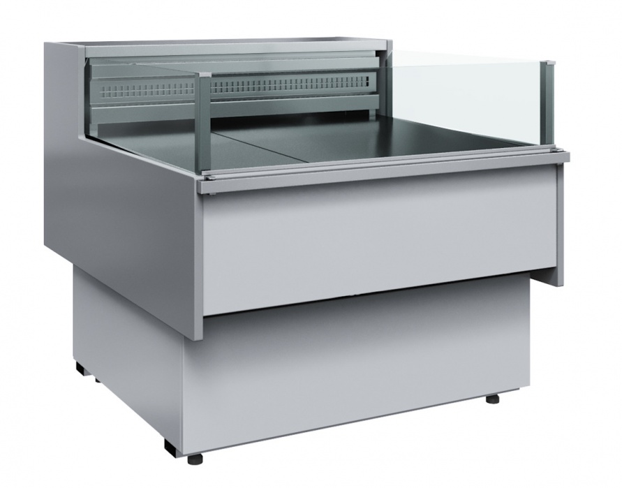Витрина холодильная Carboma GC110 VM 1,25-2 динамика (сталь)